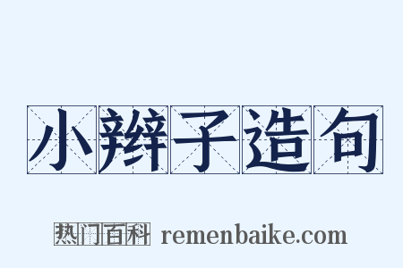 小辫子造句是什么意思的图片